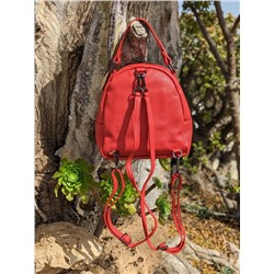 ZAPATOS · 2364-flores-rojo+AB.Z · Pelle · mochila NAPA (630) rojo
