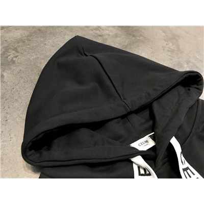 Толстовка худи с широкими лентами СЕЛИ*Н