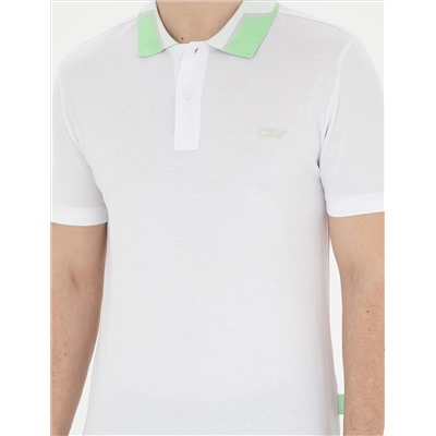 Beyaz Slim Fit Tişört