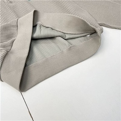 Женский свободный джемпер ЛАЙ*М крупной вязки и с короткой молнией