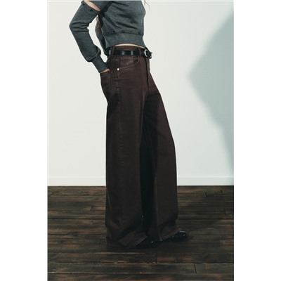 TRF EXTRA WIDE-LEG HIGH-WAIST JEANS