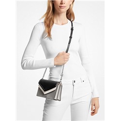 MICHAEL MICHAEL KORS Jet Set Large Color-Block Saffiano Leather Envelope Crossbody Bag