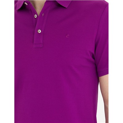 Mor Slim Fit Basic Tişört