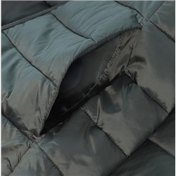 Женская стеганая куртка с капюшоном