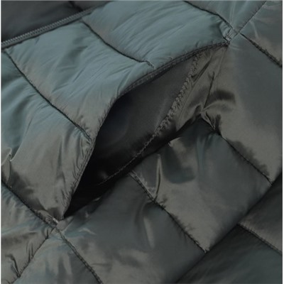 Женская стеганая куртка с капюшоном