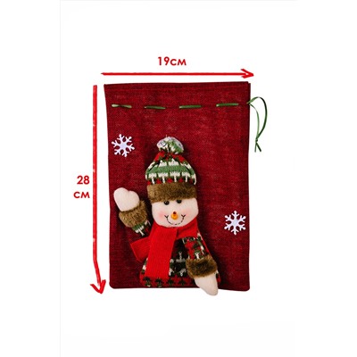 Мешок для подарка новогодний