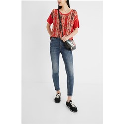 Camiseta cenefas boho