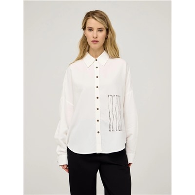 Белая рубашка "В Разработке"