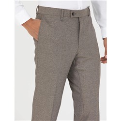 Açık Kahverengi Slim Fit Kumaş Pantolon