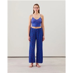 Pantalón ancho plisado
