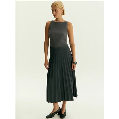 Юбка-плиссе миди, S1066/posh