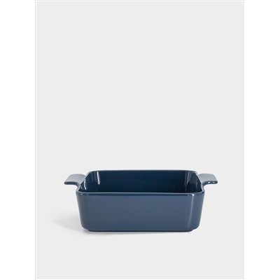 Форма для запекания, 24 см, фарфор P, квадратная, синяя, Indulgence