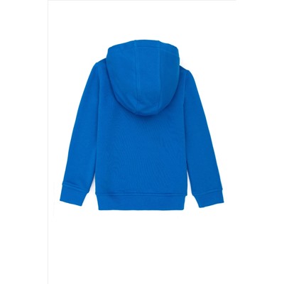 Erkek Çocuk Kobalt Mavi Sweatshirt