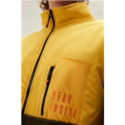 Bad Bear Poncy Full-zip Thyme Yeşil Fermuarlı Erkek Polar Sweatshirt
