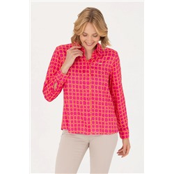 Kadın Fuşya Uzun Kollu Gömlek