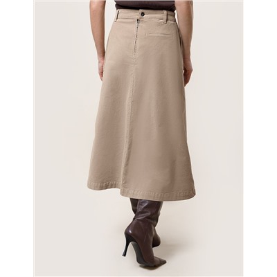 Юбка  из эластичного микро-вельвета