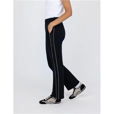 WHITE LABEL SIDE STRIPE STRAIGHT PANT