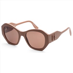 KARL LAGERFELD Women's Brown Geometric Sunglasses