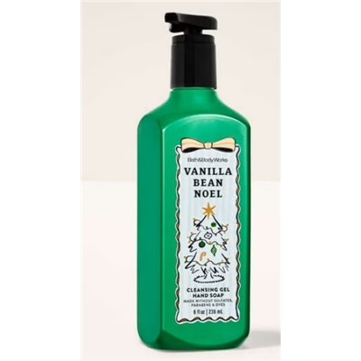 Vanilla Bean Noel Cleansing Gel Hand Soap
