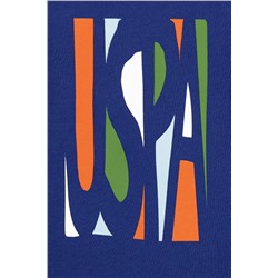 Erkek Çocuk Mavi Bisiklet Yaka Tişört