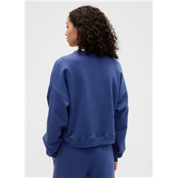 Relaxed Wedge Crewneck Sweatshirt