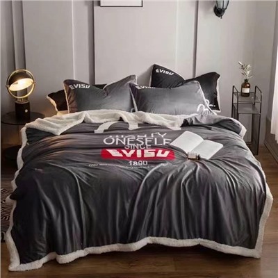 Скидки Велюровый плед / покрывало  Размер 200/230