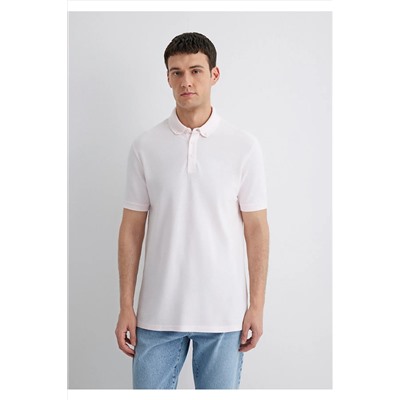 Mavi Mor Polo Tişört Slim Fit / Dar Kesim 063247-70989