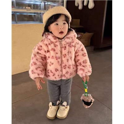 Плюшевая курточка для девочек