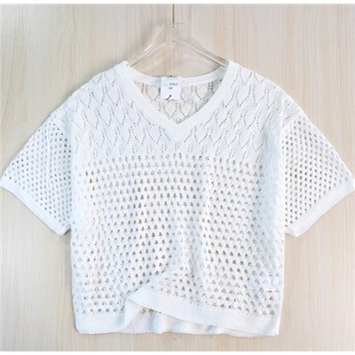 Cвободный  вязаный свитер