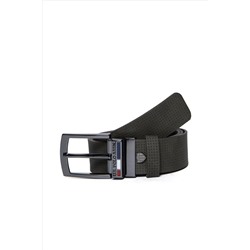 Erkek Çift Taraflı Haki Kemer