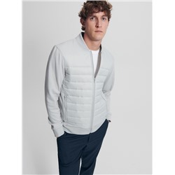 Leichte Jacke aus Materialmix