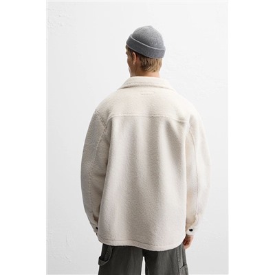 Мужская меховая куртка рубашка ЗАР*А