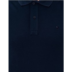 Lacivert Slim Fit Polo Yaka Basic  Tişört