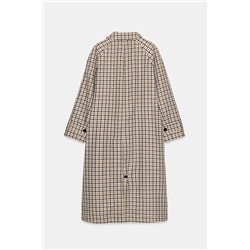 TRENCH CUADROS REVERSIBLE ZW COLLECTION ТРЕНЧ ДВУСТОРОННИЙ