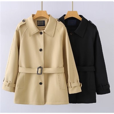 Короткий тренчкот