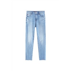 Vaquero slim 7/8 Azul claro