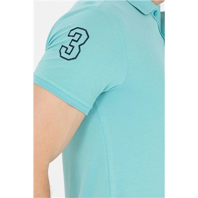 Erkek Mint Basic Polo Yaka Tişört