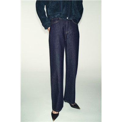 JEANS Z.03 STRAIGHT TIRO ALTO LONG LENGTH