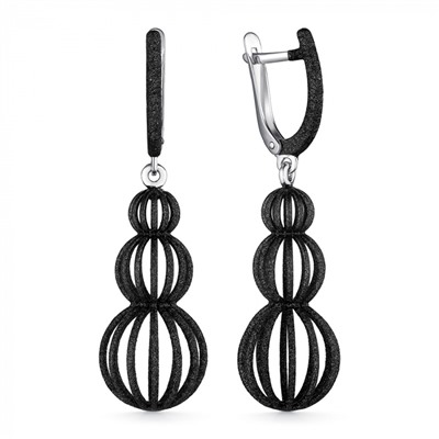 Серьги серебро 52930SB