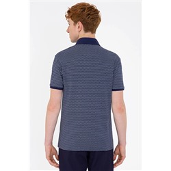 Erkek Lacivert Polo Yaka Tişört