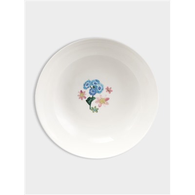Тарелка суповая/салатник, 20 см, 0.75 л, шалфей, Primula