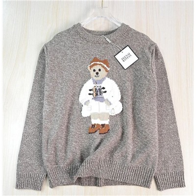 Женский повседневный вязаный свитер с длинным рукавом TEENA*I WINTA*N