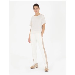 Ekru Regular Fit Eşofman Altı