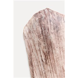 TIE-DYE DRAPED TOP
