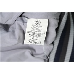 Мужская бейсбольная куртка из искусственной шерсти с вышивкой