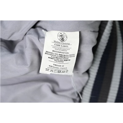 Мужская бейсбольная куртка из искусственной шерсти с вышивкой