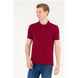 Erkek Plum Basic Polo Yaka Tişört
