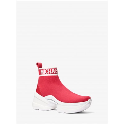 Michael Kors Outlet Olympia Stretch Knit Boot