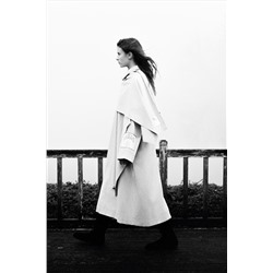 HARVARD UNIVERSITY CAPE TRENCH COAT