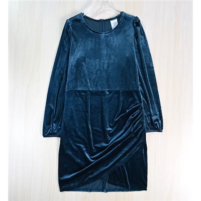 Женское платье из бархата